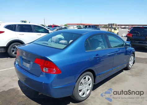 2007 Honda Civic Lx из США, поврежденный, VIN 1HGFA16587L104035